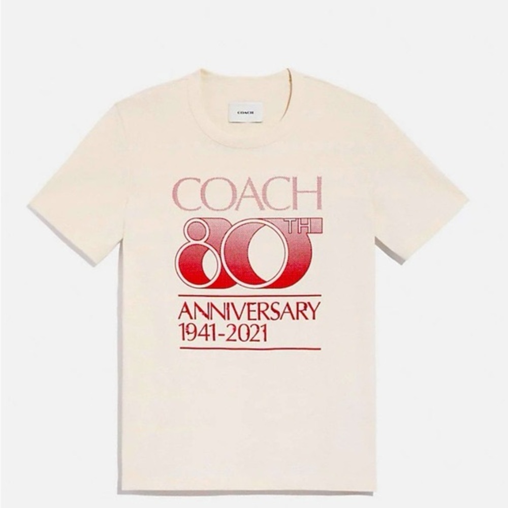 Coach 80th Anniversary T-shirt - Picture 1 of 13